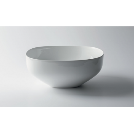 VALDAMA Top - Lavabo en céramique 45 x 45 h18