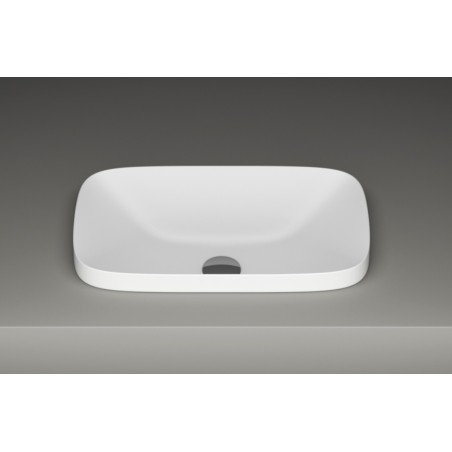 VALDAMA Alveo - Lavabo encastré en céramique 55 x 34 h4