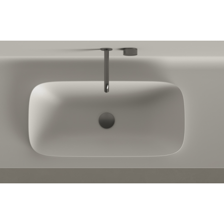 VALDAMA Alveo - Lavabo encastré en céramique 70 x 34 h4