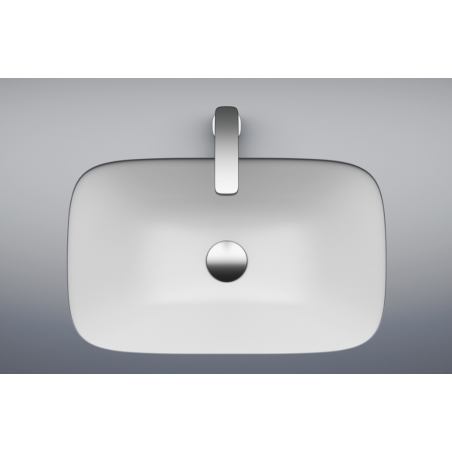VALDAMA Alveo - Lavabo in ceramica sottopiano 55 x 34.