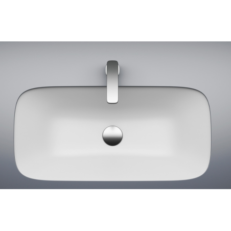 VALDAMA ALVEO - Lavabo in ceramica sottopiano 70 x 34