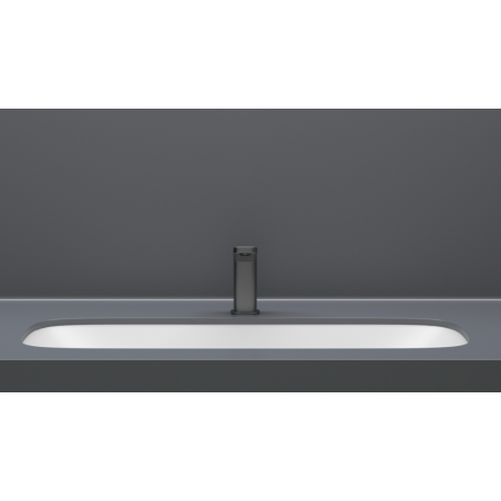 VALDAMA ALVEO - Lavabo in ceramica sottopiano 70 x 34