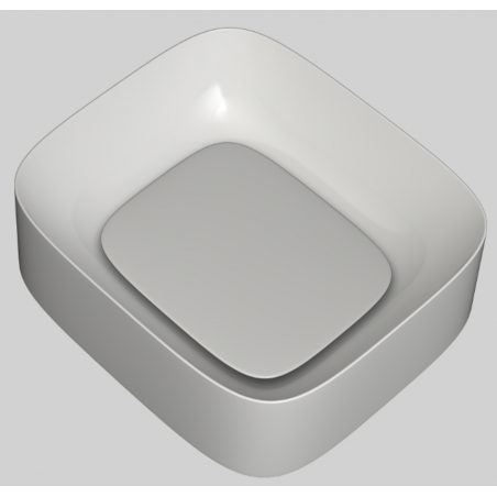 VALDAMA Watercolor - Ceramic vanity unit 43x38 h15