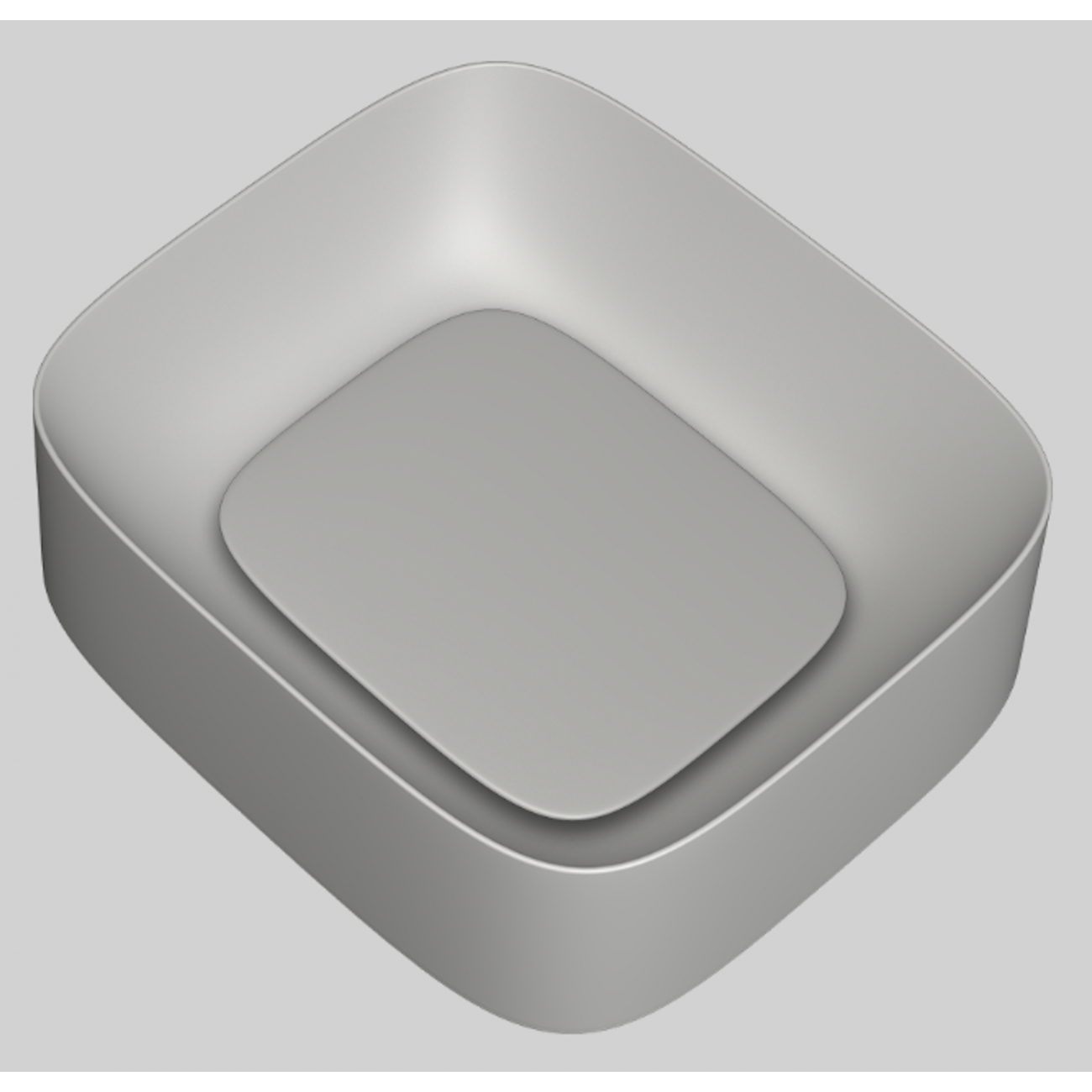 VALDAMA Watercolor - Ceramic vanity unit 43x38 h15