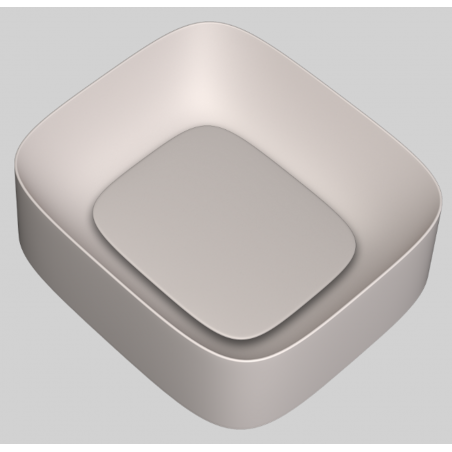 VALDAMA Watercolor - Ceramic vanity unit 43x38 h15