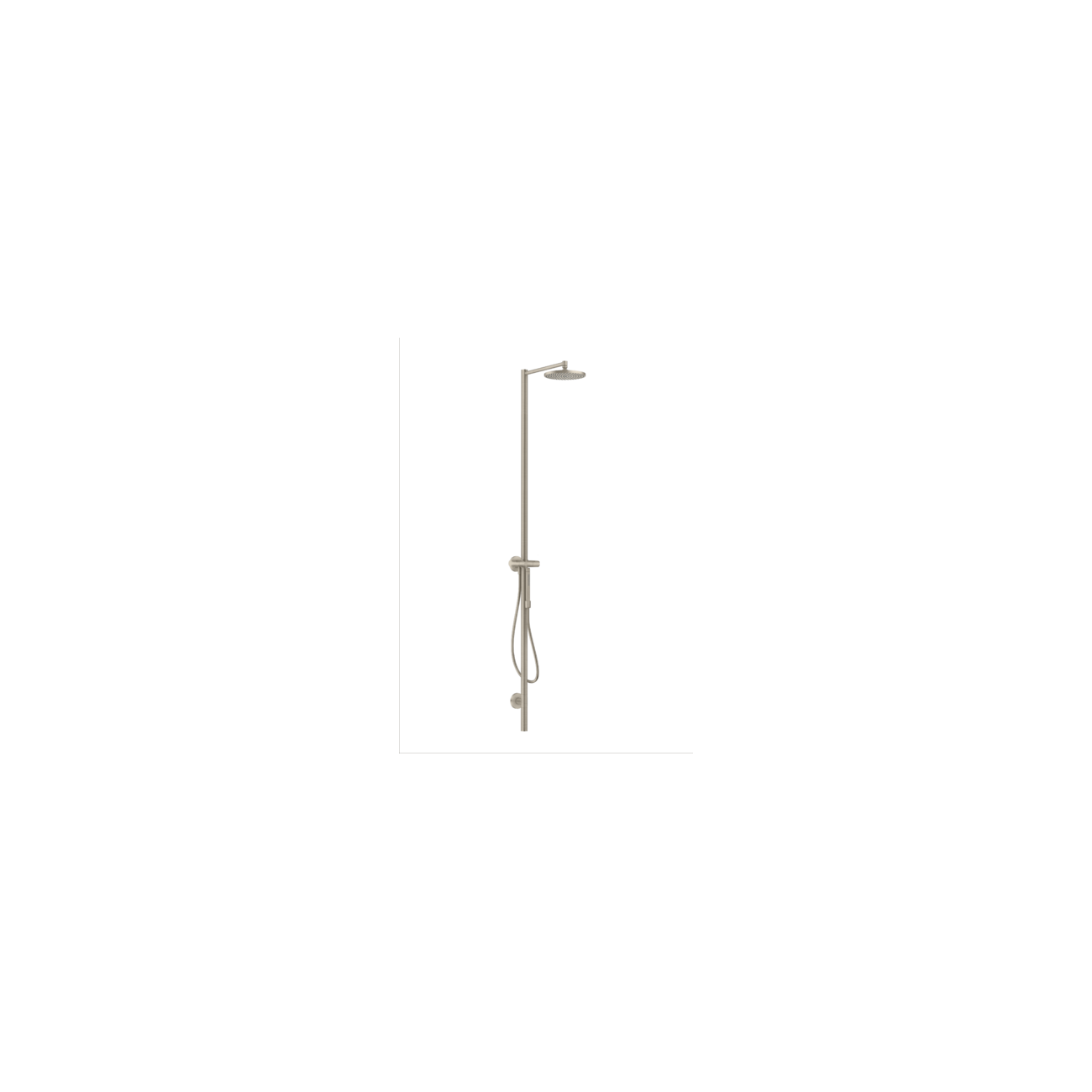 AXOR STARCK - Shower column Nature shower with shower head 240 1jet