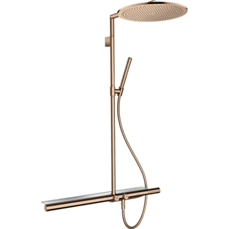 AXOR SHOWERSOLUTIONS - Showerpipe 800 avec mélangeur thermostatique et pomme de douche 350 1jet