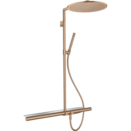 AXOR SHOWERSOLUTIONS - Showerpipe 800 avec mélangeur thermostatique et pomme de douche 350 1jet