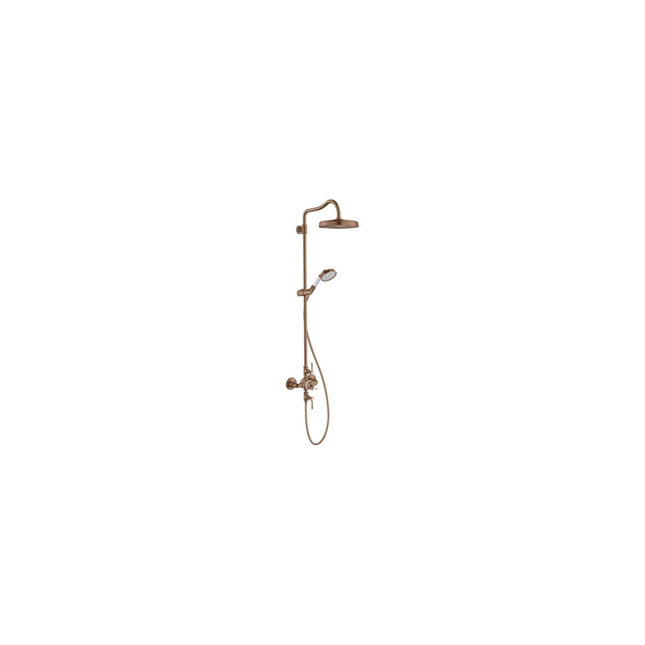 AXOR MONTREUX - Showerpipe con miscelatore termostatico e soffione doccia 240 1jet