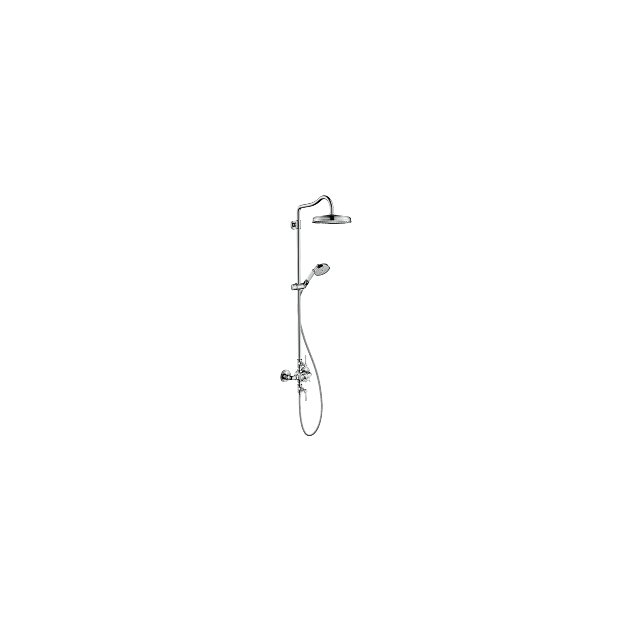 AXOR MONTREUX - Showerpipe con miscelatore termostatico e soffione doccia 240 1jet