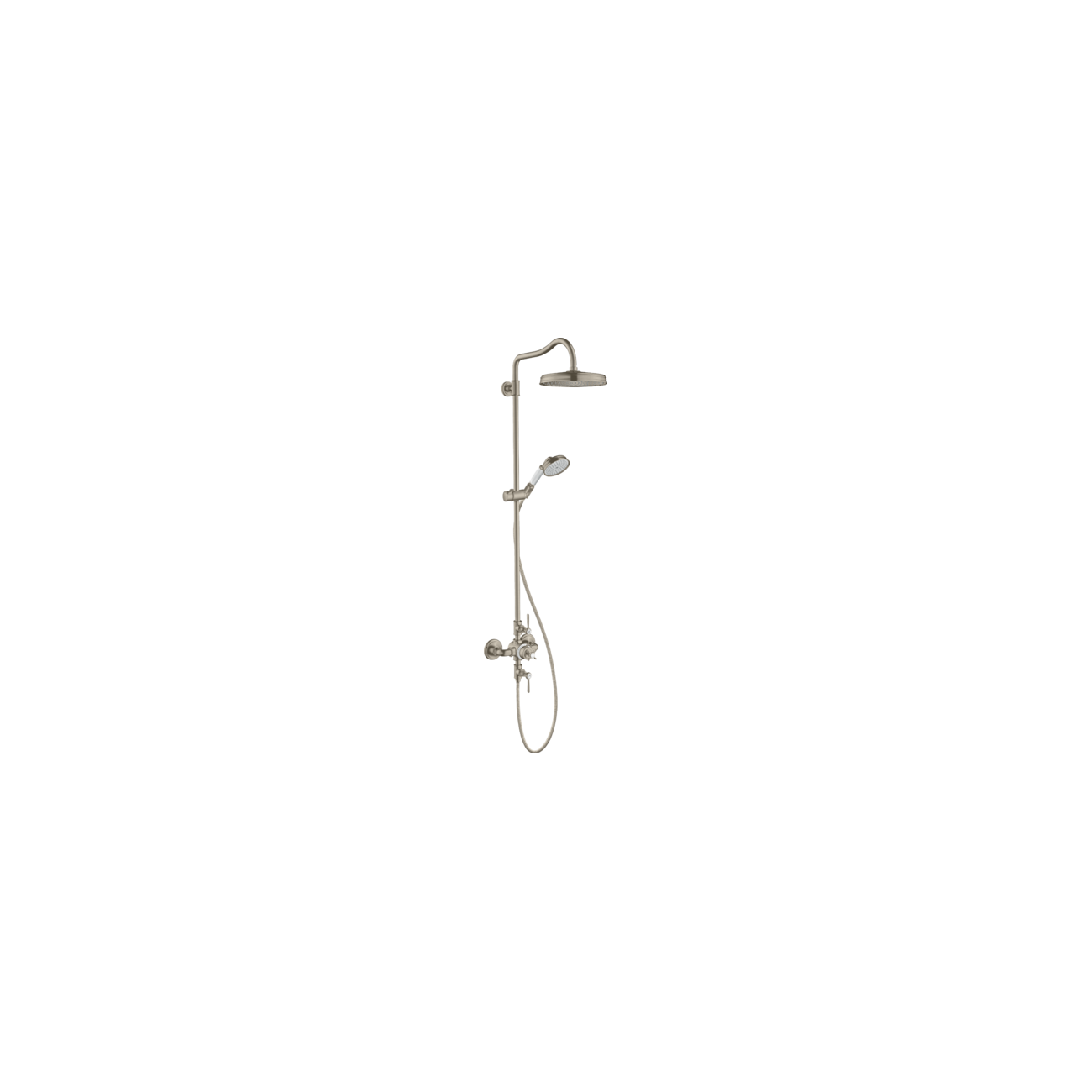 AXOR MONTREUX - Showerpipe con miscelatore termostatico e soffione doccia 240 1jet