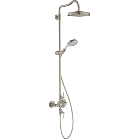 AXOR MONTREUX - Showerpipe con miscelatore termostatico e soffione doccia 240 1jet
