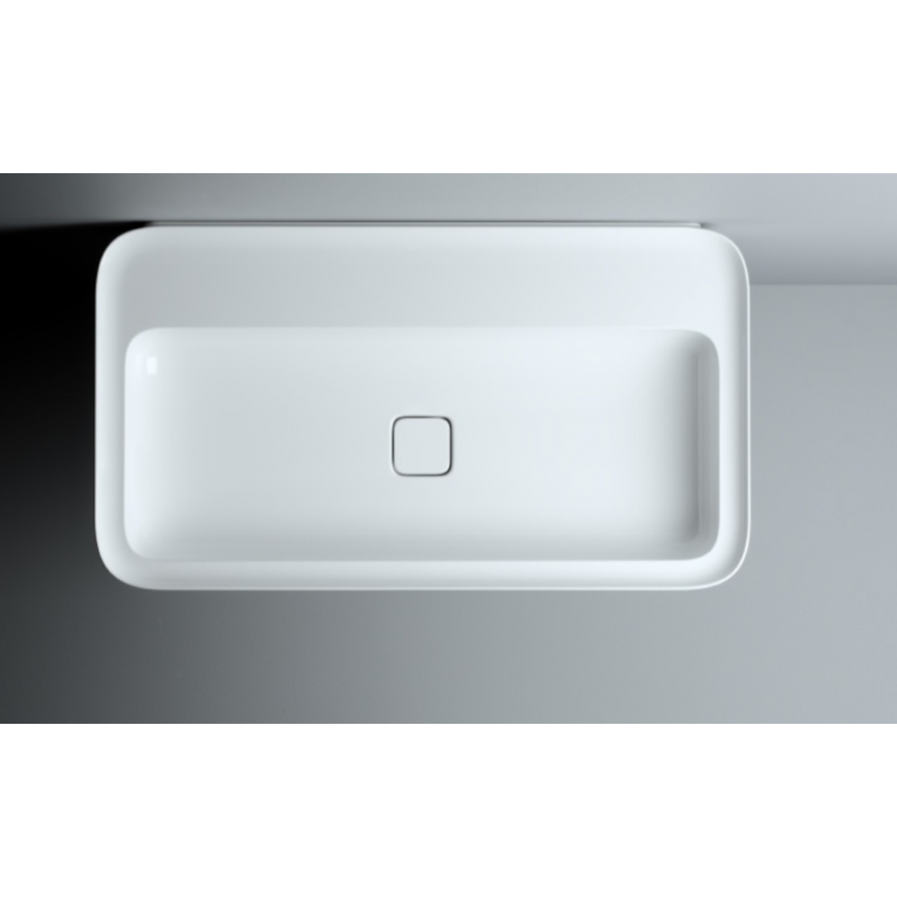 VALDAMA Cameo - Ceramic washbasin for support and suspended 90 x 50 h14. Sink with 3 holes