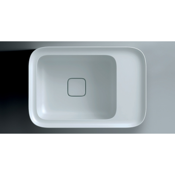 VALDAMA Cameo -  Ceramic built-in washbasin 55 x 38 h4