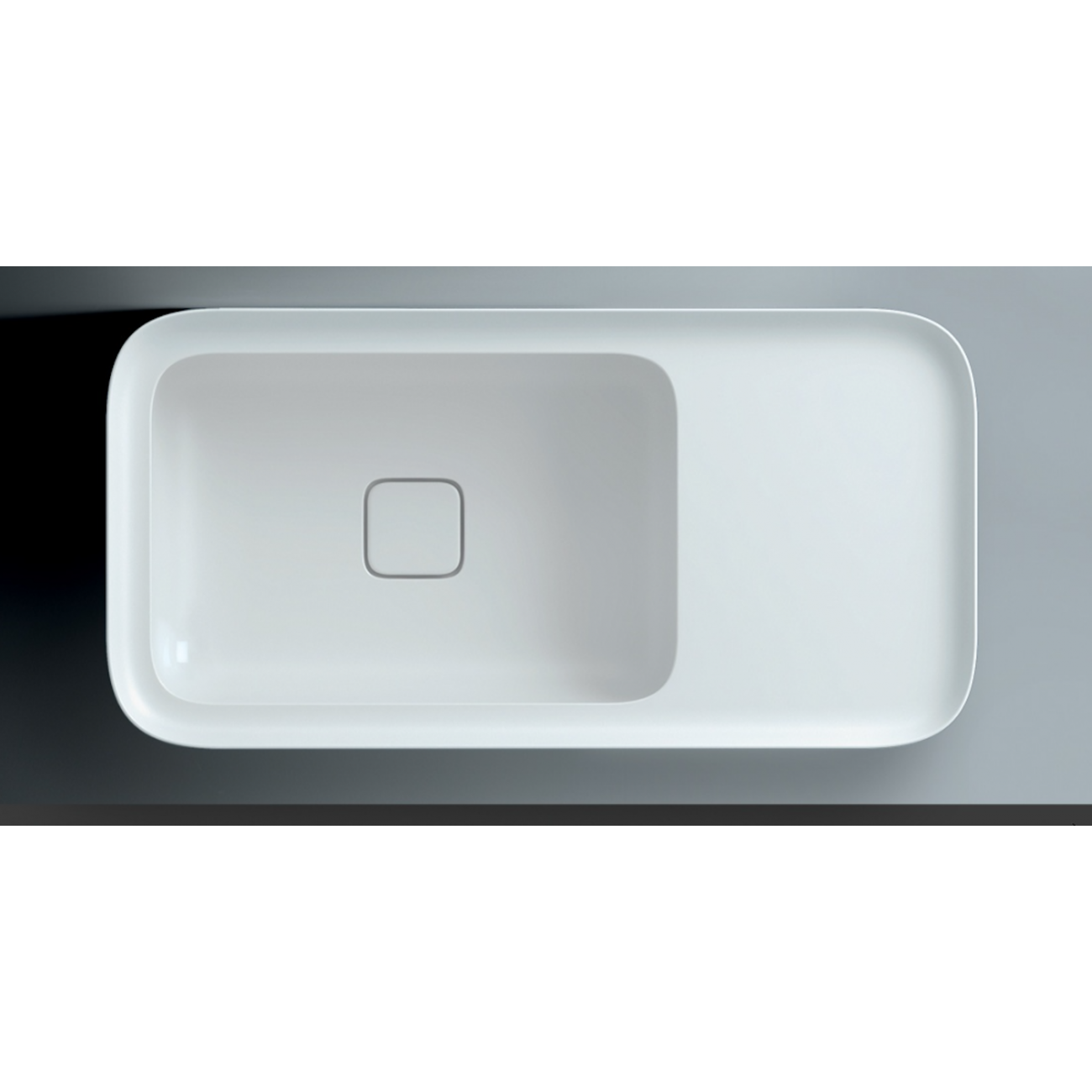 VALDAMA Cameo - Lavabo en céramique 75 x 38 h4. Lavabo avec 3 trous