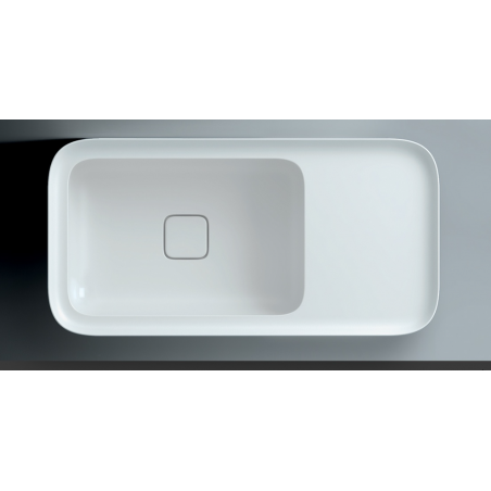 VALDAMA Cameo - Lavabo en céramique 75 x 38 h4. Lavabo avec 3 trous