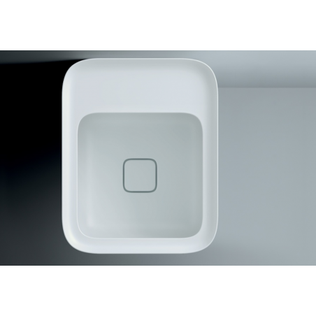 VALDAMA Cameo - Lavabo en céramique avec vidange au sol