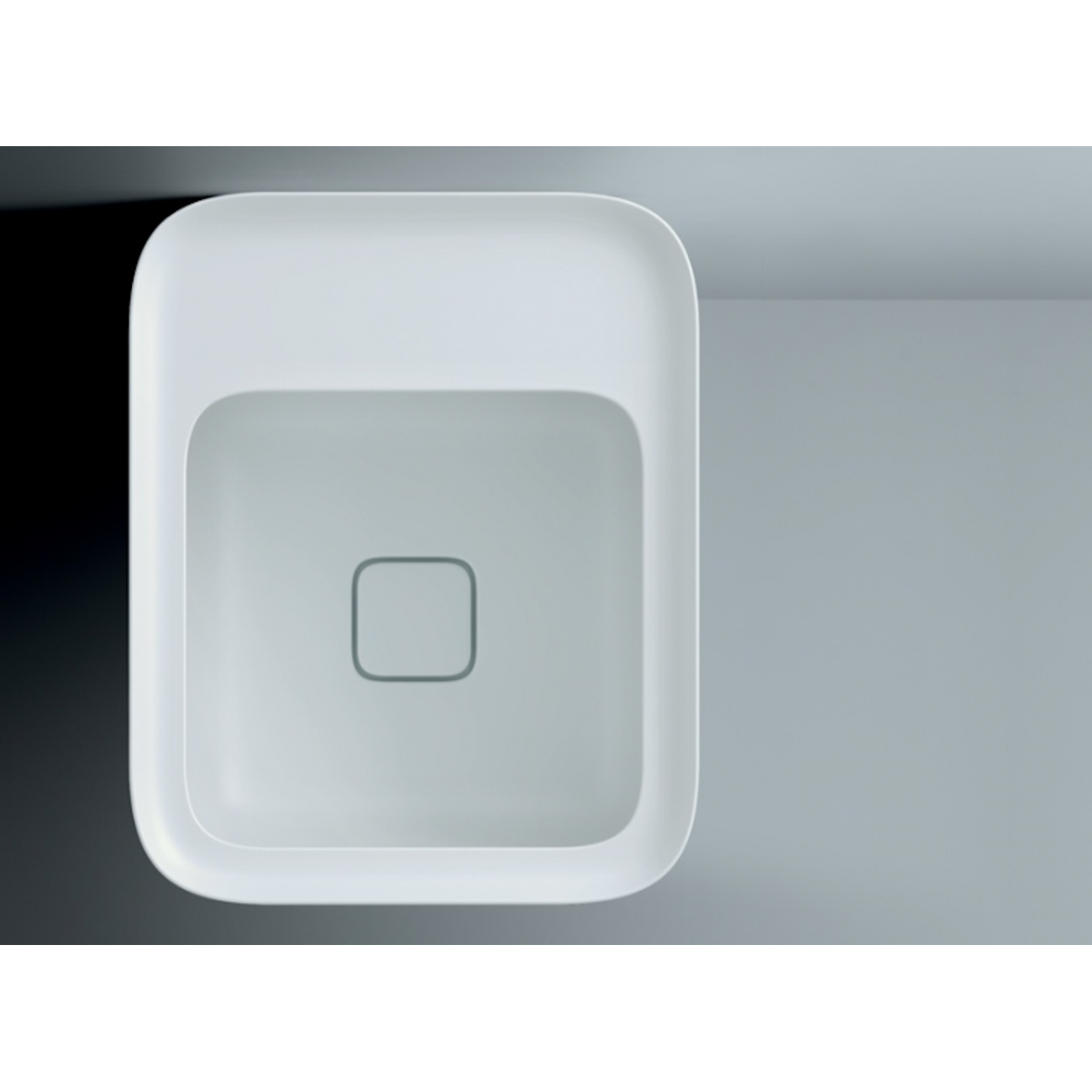 VALDAMA Cameo - Ceramic freestanding sink with wall/floor drain