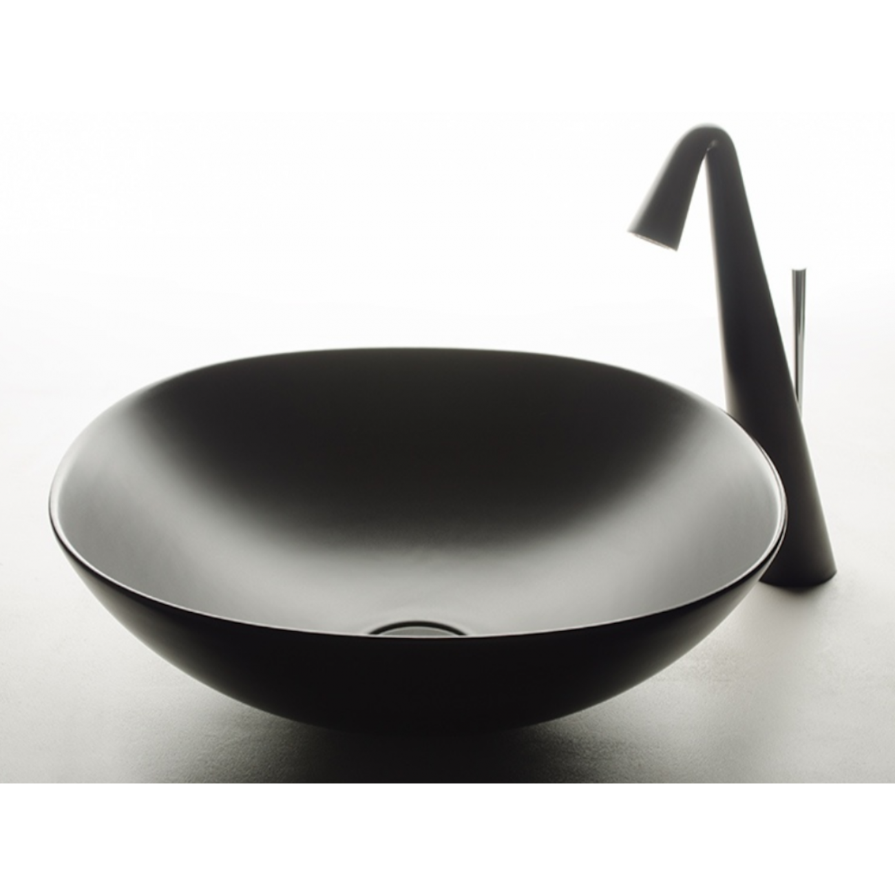 VALDAMA Pod - Lavabo en céramique de table 42 x 42 h15
