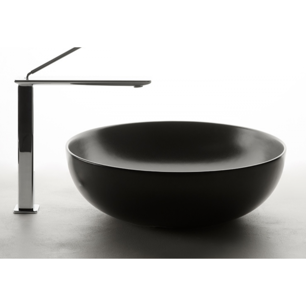 VALDAMA Pod - Lavabo en céramique Ø45 h15