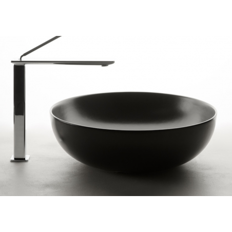 VALDAMA Pod - Lavabo en céramique Ø45 h15