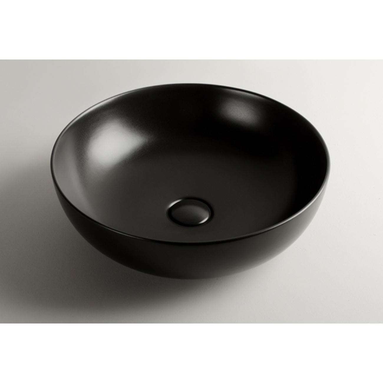 VALDAMA Pod - Lavabo en céramique Ø45 h15