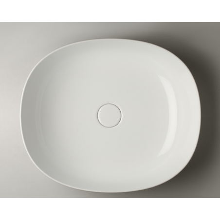 VALDAMA Pod - Ceramic countertop basin 50 x 45 h15