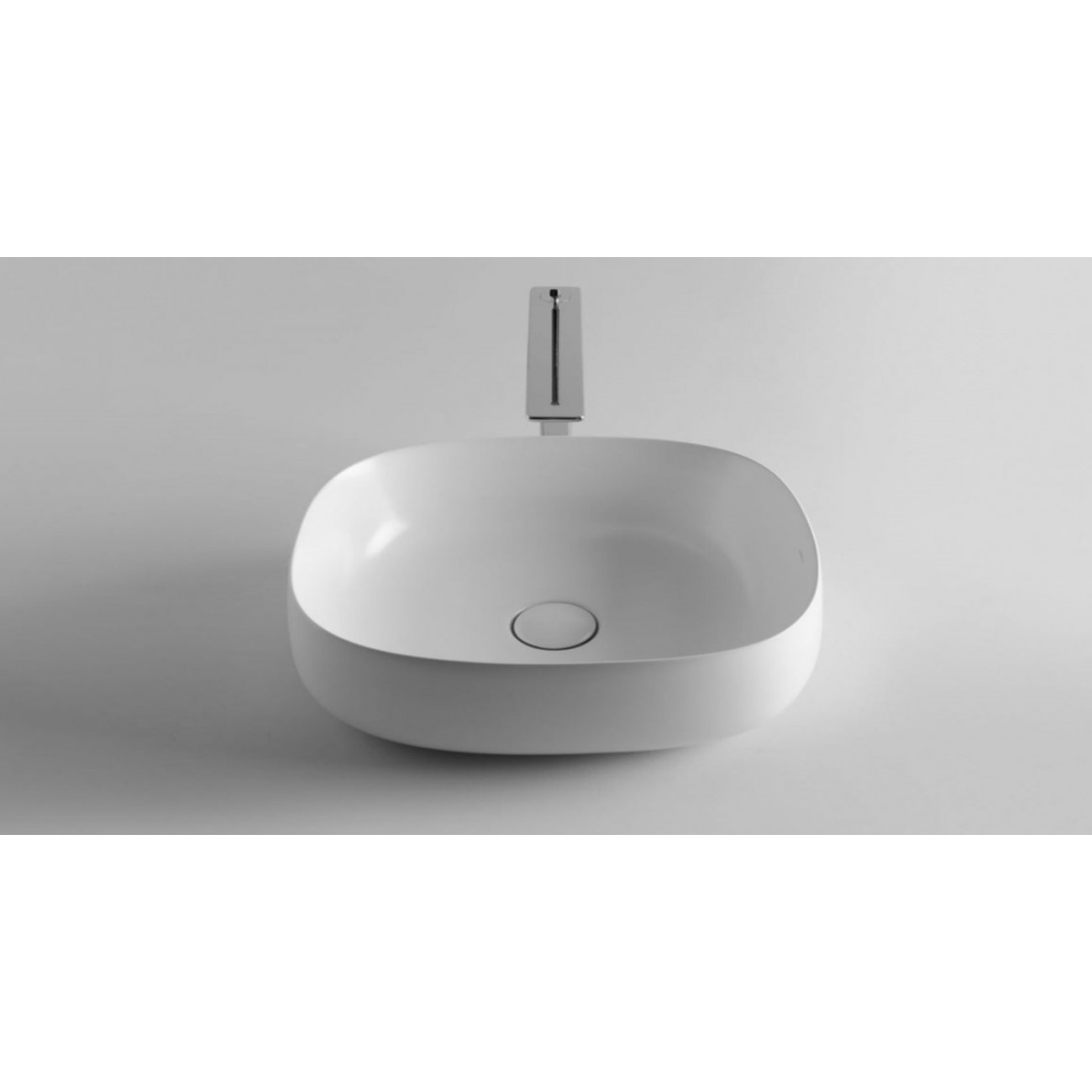 VALDAMA Seed - Lavabo in ceramica da appoggio 45x40 h15