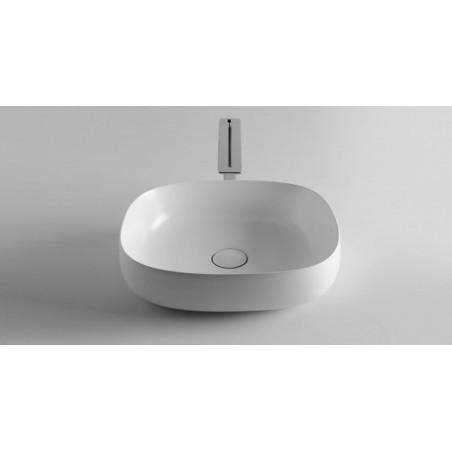 VALDAMA Seed - Lavabo in ceramica da appoggio 45x40 h15
