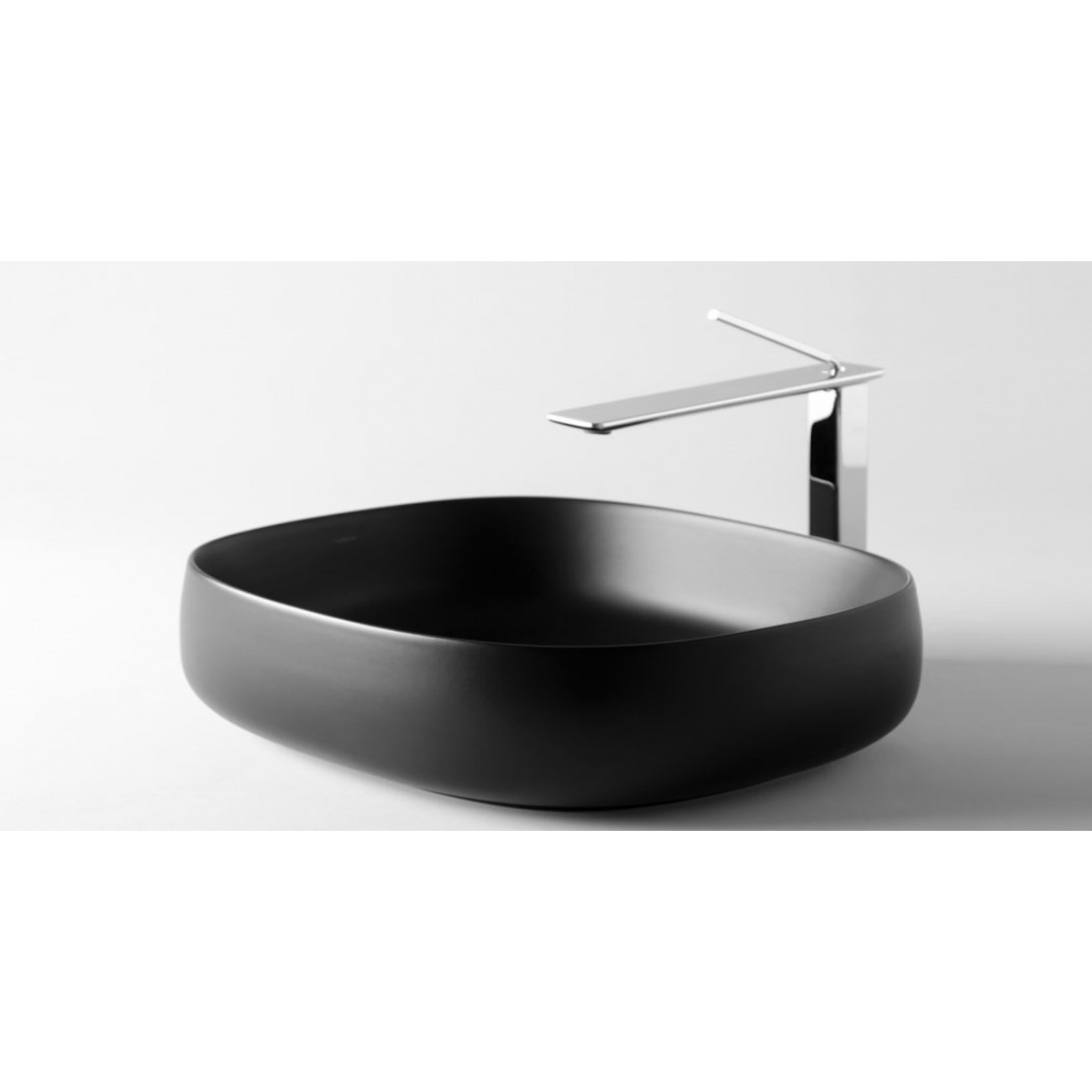 VALDAMA Seed - Lavabo in ceramica da appoggio 45x40 h15