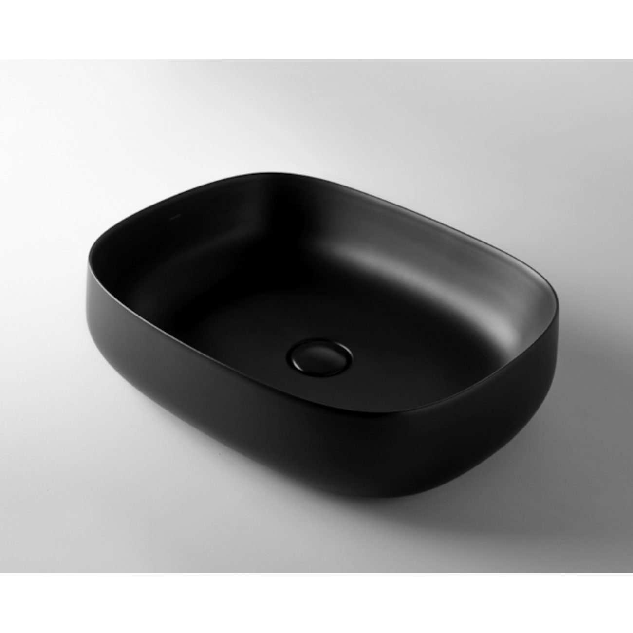 VALDAMA Seed - Lavabo in ceramica da appoggio 55x42 h15