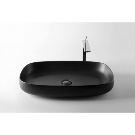 VALDAMA Seed - Lavabo in ceramica sa appoggio 70x40 h13