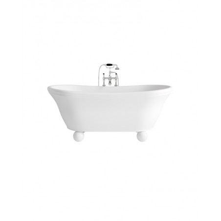 Devon&Devon AURORA BIJOUX WHITE - Freestanding bathtub