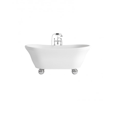Devon&Devon AURORA BIJOUX WHITE - Freestanding bathtub