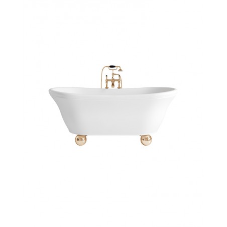 Devon&Devon AURORA BIJOUX WHITE - Baignoire autoportante