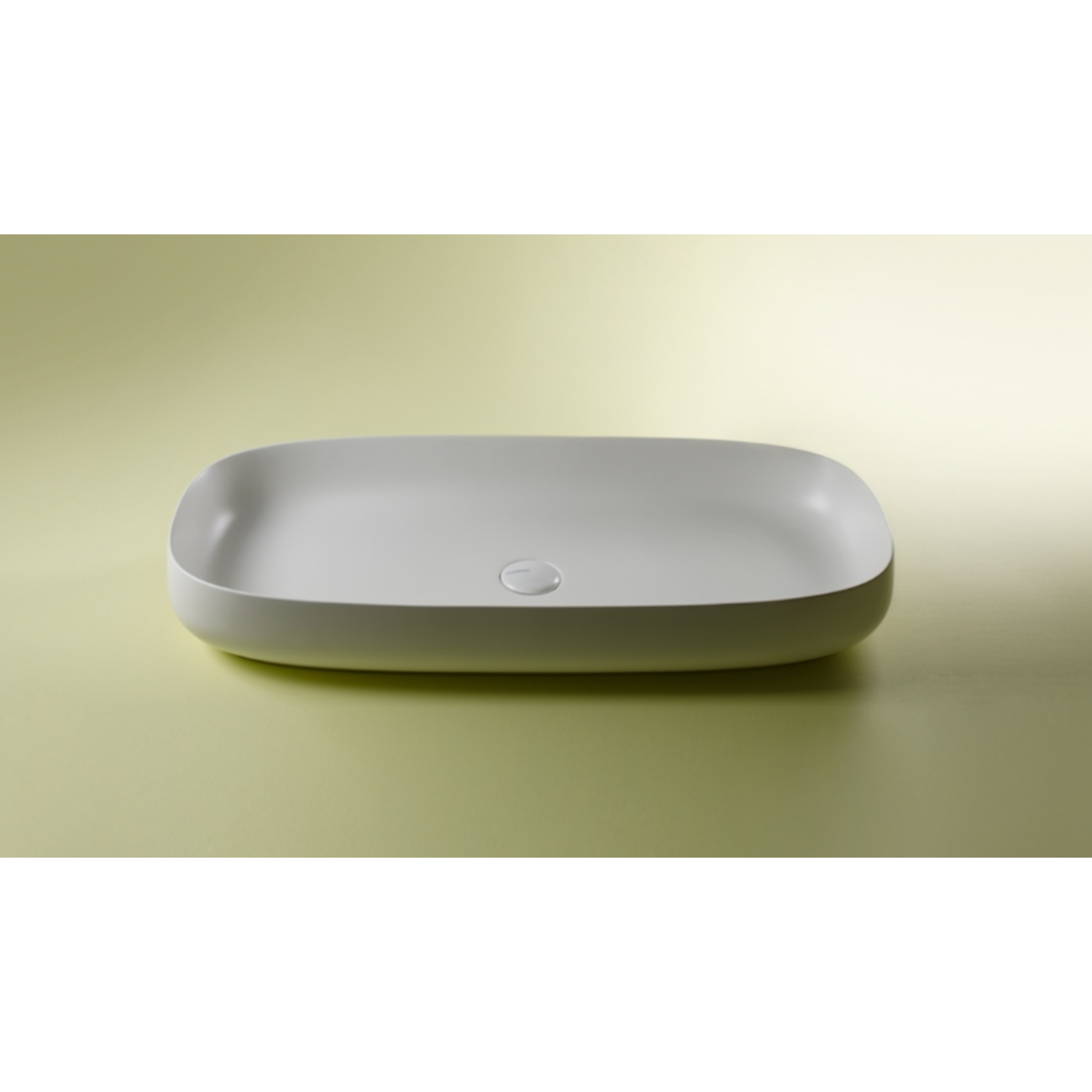 VALDANA Seed - Lavabo in ceramica da appoggio 90 x 42 h13