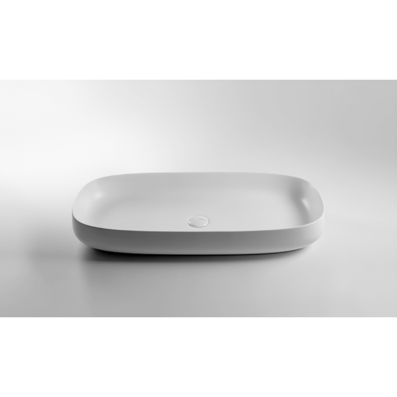 VALDANA Seed - Lavabo in ceramica da appoggio 90 x 42 h13