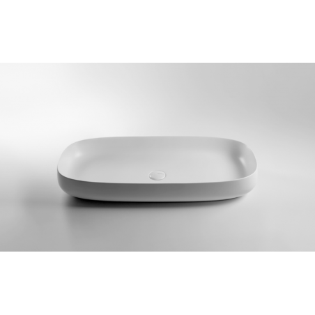 VALDANA Seed - Lavabo in ceramica da appoggio 90 x 42 h13