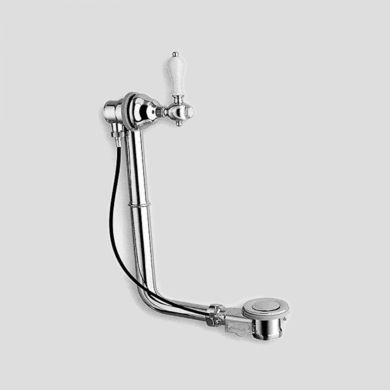 DEVON&DEVON, Colonna di scarico esterna per vascacon salterello e troppo pieno