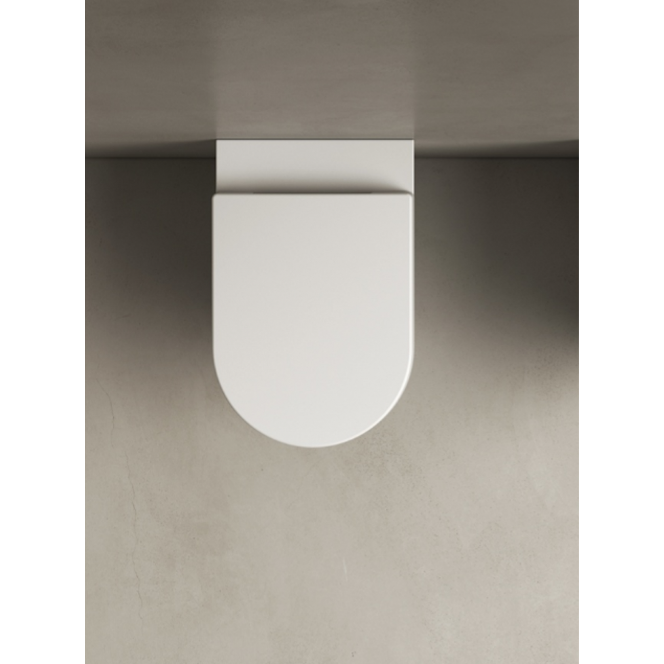 VALDAMA Il - Wc a terra Rimless con scarico traslato in ceramica.