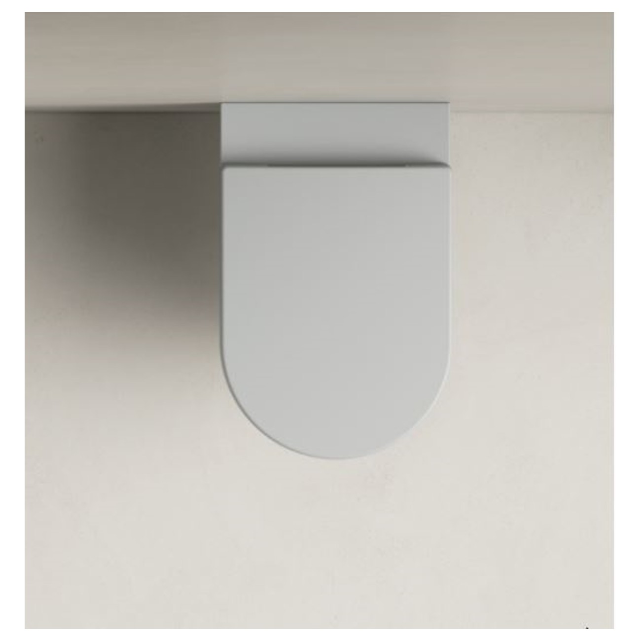 VALDAMA Il - Rimless ceramic hanging toilet.