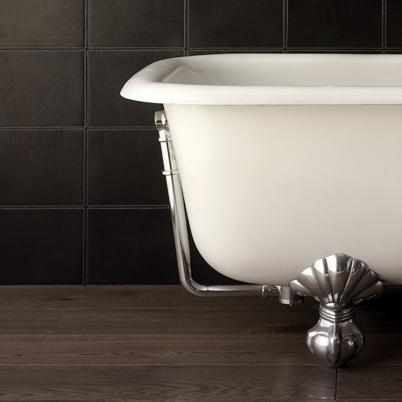 Devon&Devon, Colonna di scarico esterna per vasca con tappo e catenella