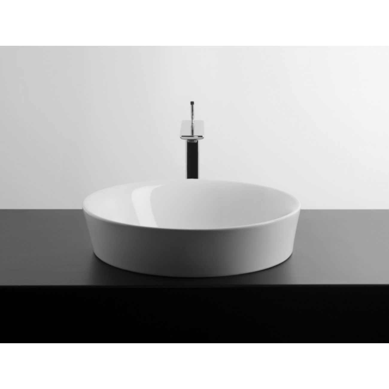 VALDAMA Soul -  Lavabo en céramique encastré Ø42 h10