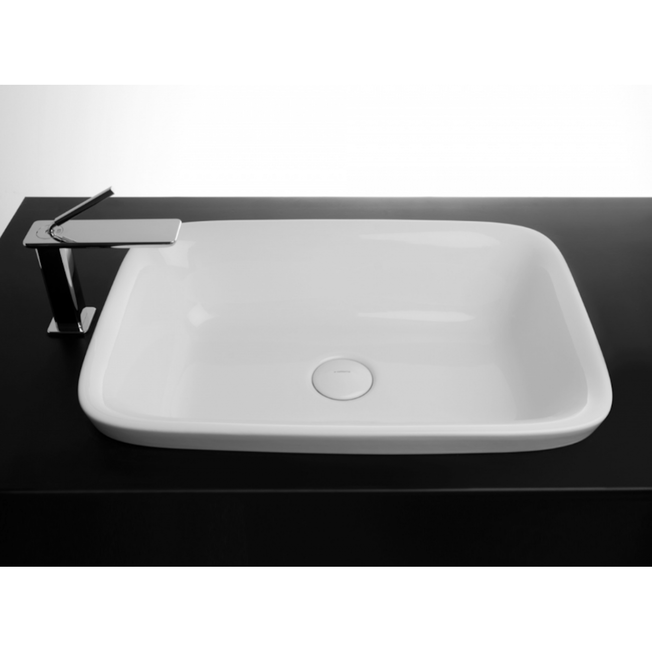 VALDAMA Soul - Lavabo in ceramica da incasso 55 x 38 h4