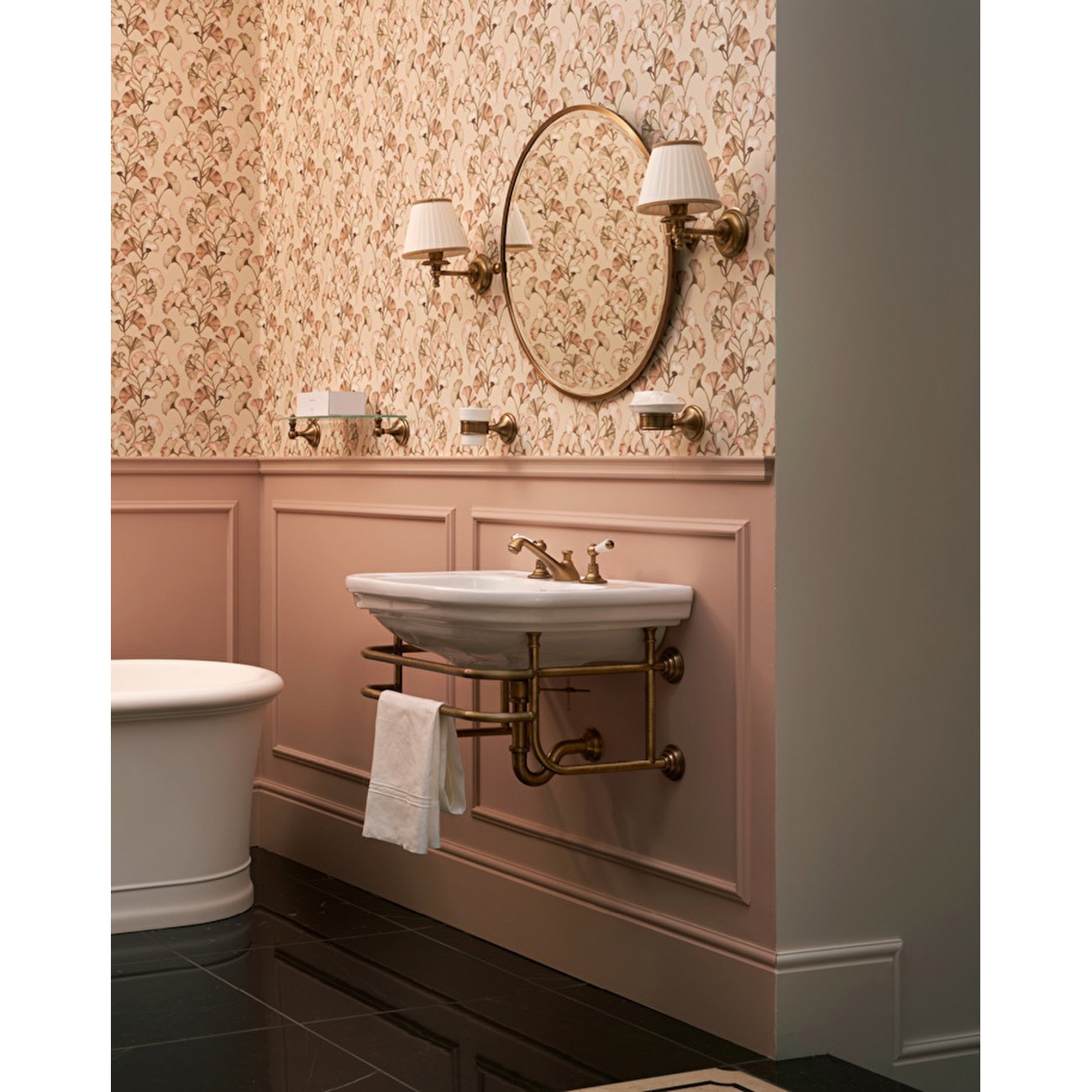 Devon&Devon CLASSICA, Metal console suspended for classic washbasin