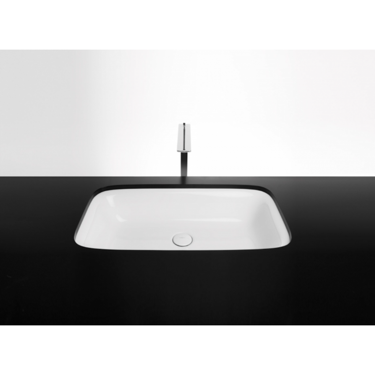 VALDAMA Soul - Lavabo in ceramica sottopiano 55 x 38  U