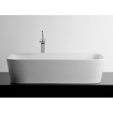 VALDAMA Soul - Lavabo in ceramica da appoggio 70 x 38 h18