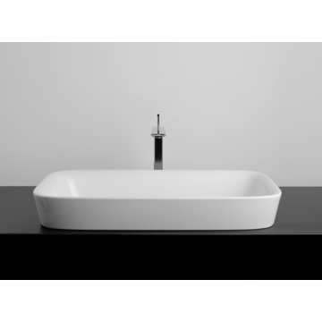 VALDAMA Soul - Lavabo in ceramica da incasso 70 x 38 h10