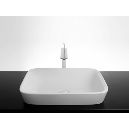 VALDAMA Soul - Lavabo en céramique encastré 55 x 42 h10