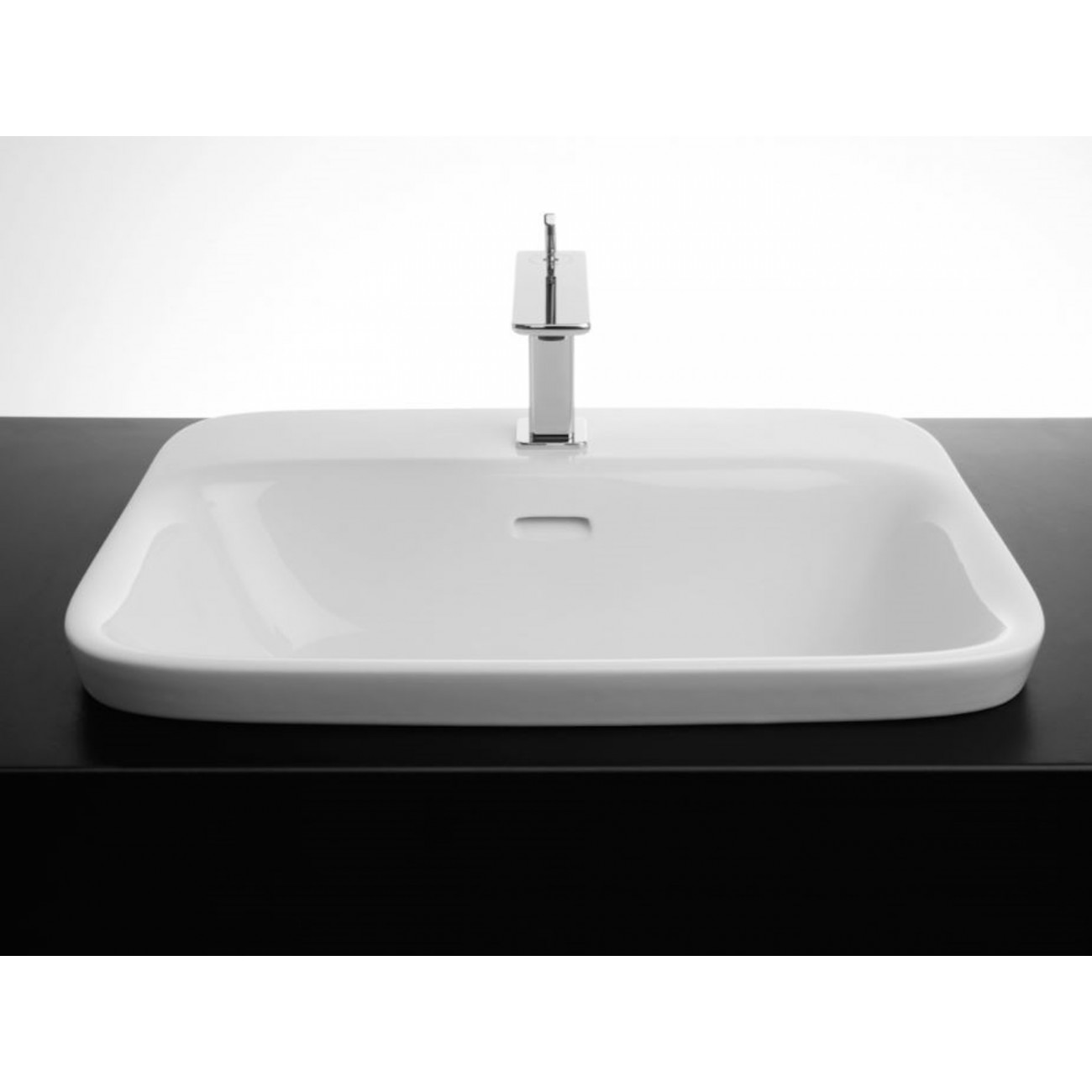 VALDAMA Soul - Built-in ceramic washbasin 55 x 42 h4